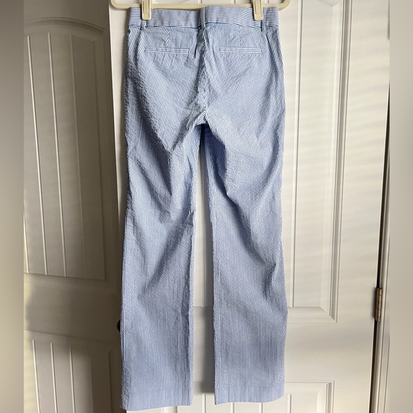 J. Crew Blue and White Striped Trousers - Picture 4 of 6
